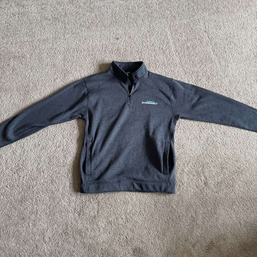 Subaru Ambassador Gray Quarter Zip Pull-Over